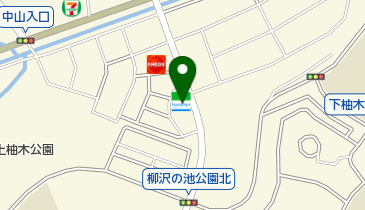 ファミリーマート 八王子上柚木店の地図画像