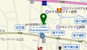 ファミリーマート 長野中央通り店の地図画像