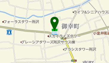 ファミリーマート 妻屋所沢店の地図画像