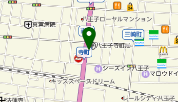 ファミリーマート 八王子寺町店の地図画像