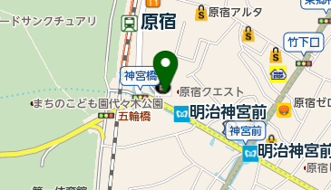 ファミリーマート 原宿駅東店の地図画像