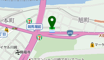 ファミリーマート 川崎旭町一丁目店の地図画像