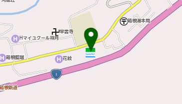 ファミリーマート 箱根湯本店の地図画像