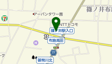 ファミリーマート 長野篠ノ井布施高田店の地図画像