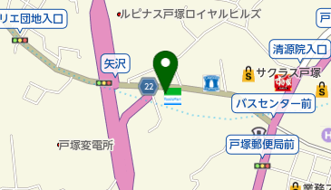 ファミリーマート 戸塚矢沢店の地図画像