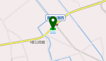 ファミリーマート JA大北大町運動公園店の地図画像