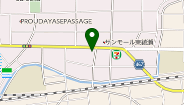 ファミリーマート 足立東綾瀬一丁目店の地図画像