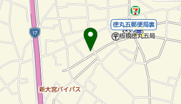 ファミリーマート 板橋四葉店の地図画像