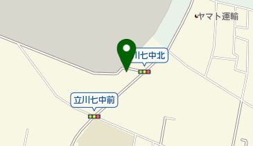 ファミリーマート 立川西砂町店の地図画像