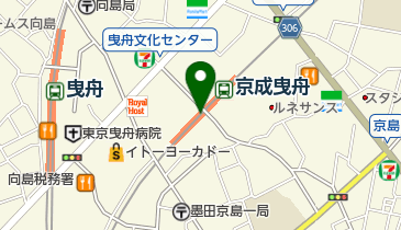 ファミリーマート 京成曳舟駅構内店の地図画像