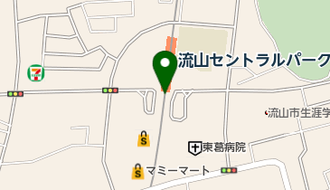ファミリーマート 流山セントラルパーク駅前店の地図画像