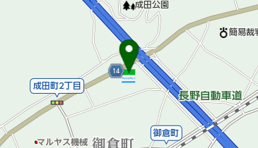 ファミリーマート 岡谷成田町店の地図画像