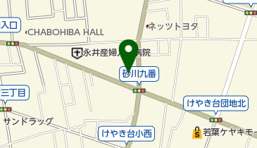 ファミリーマート 立川砂川九番店の地図画像