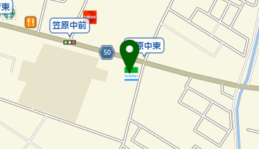 ファミリーマート 水戸笠原店の地図画像