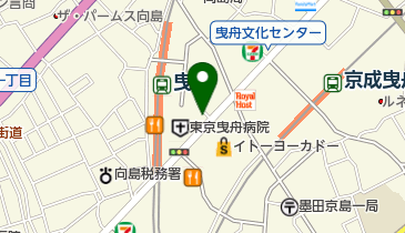 ファミリーマート 曳舟病院前店の地図画像