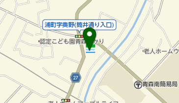 ファミリーマート 青森奥野四丁目店の地図画像