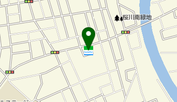 ファミリーマート 青森桜川店の地図画像