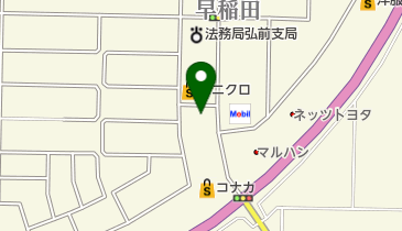 ファミリーマート 弘前福村店の地図画像