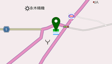 ファミリーマート 六ヶ所平沼店の地図画像