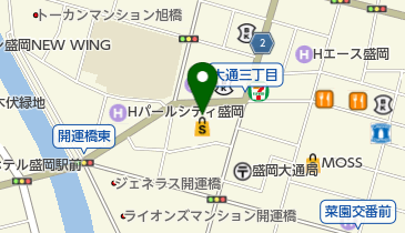 ファミリーマート 盛岡クロステラス店の地図画像