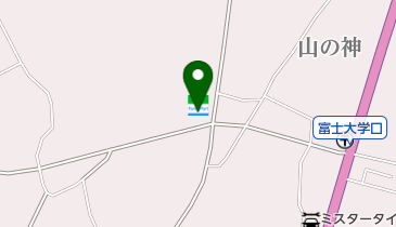 ファミリーマート 富士大学前店の地図画像