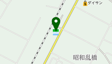 ファミリーマート 潟上昭和店の地図画像