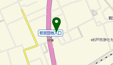 ファミリーマート 水戸若宮店の地図画像