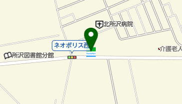 ファミリーマート 所沢ネオポリス店の地図画像