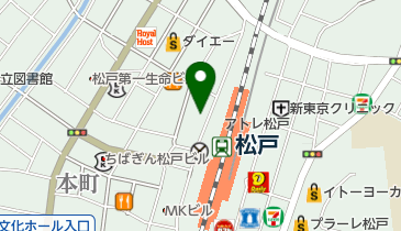 ファミリーマート 松戸西店の地図画像