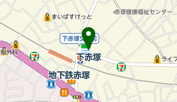 ファミリーマート 下赤塚店の地図画像
