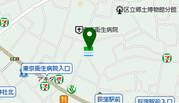 ファミリーマート 荻窪教会通り店の地図画像