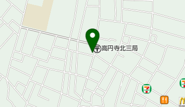 ファミリーマート 高円寺中通店の地図画像