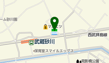 ファミリーマート 立川上砂町五丁目店の地図画像
