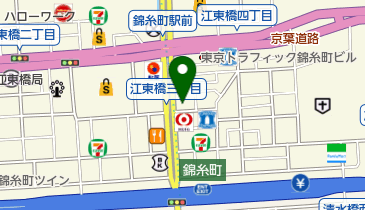 ファミリーマート 墨田江東橋四丁目店の地図画像