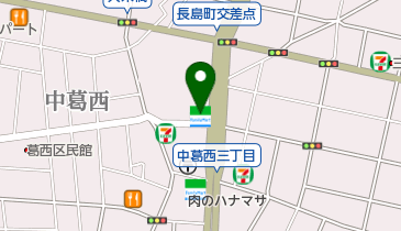ファミリーマート 葛西長島町店の地図画像
