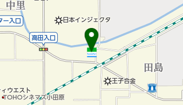 ファミリーマート 小田原たじま店の地図画像