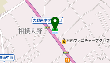 ファミリーマート 相模原鵜野森店の地図画像