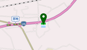 ファミリーマート 山北町店の地図画像