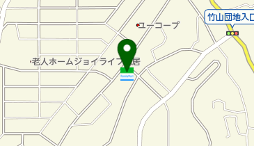 ファミリーマート 竹山団地店の地図画像