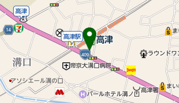 ファミリーマート 川崎高津駅前店の地図画像