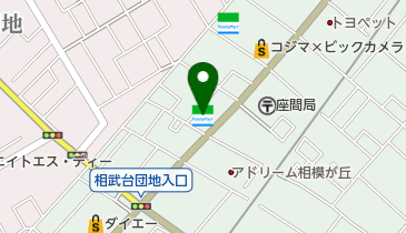ファミリーマート 座間郵便局前店の地図画像