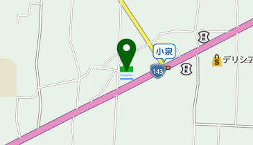 ファミリーマート 上田小泉店の地図画像