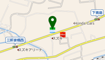 ファミリーマート 藤枝上青島店の地図画像