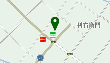 ファミリーマート 大井川利右衛門店の地図画像