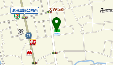 ファミリーマート 静岡池田店の地図画像