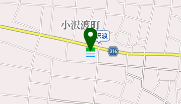 ファミリーマート 浜松小沢渡店の地図画像