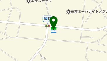 ファミリーマート 岡崎岡町保母店の地図画像