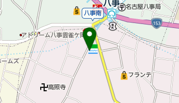 ファミリーマート 八事弥生が岡店の地図画像