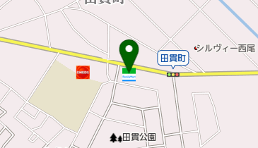 ファミリーマート 西尾中畑店の地図画像