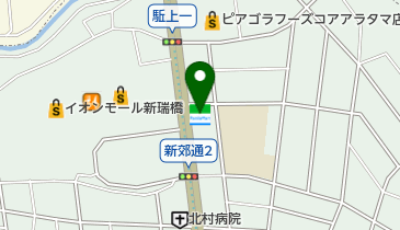 ファミリーマート 駈上店の地図画像